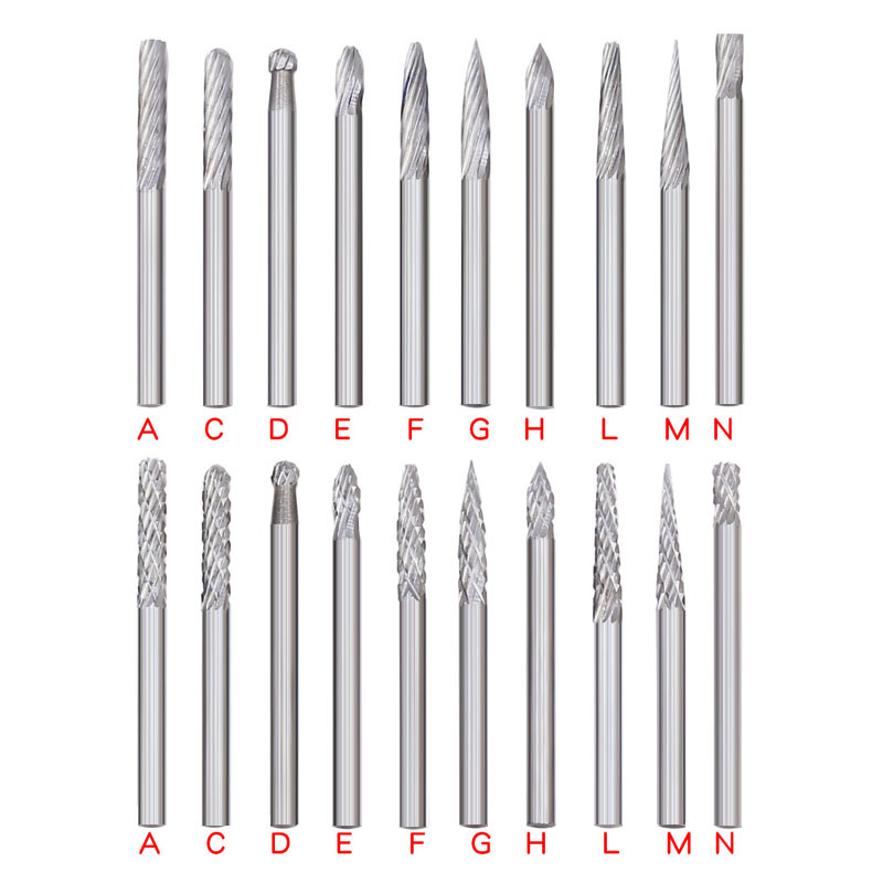 3mm Shank Tungsten Carbide Bur - مراجعة Woodworking Files And Rasps وسعره