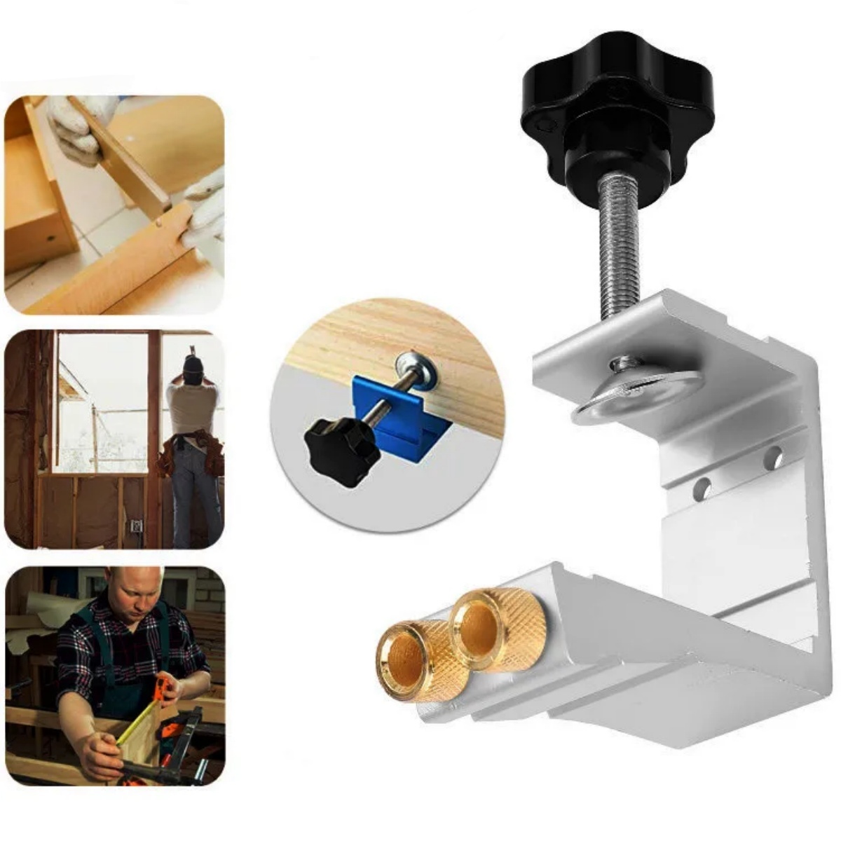 1 Set Pocket Hole Jig for Wood - مراجعة Woodworking Jig وسعره