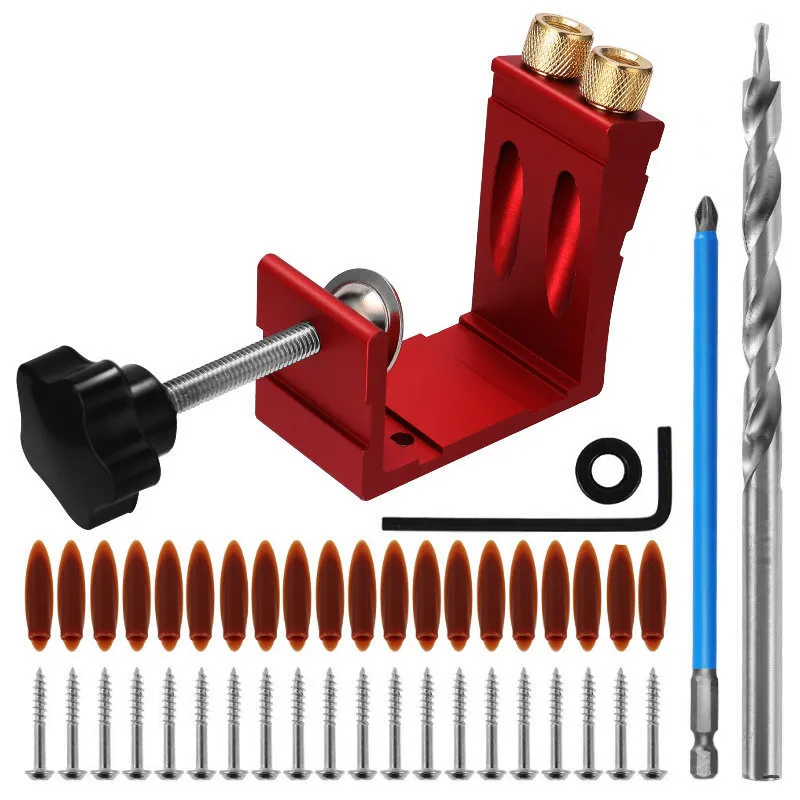 1 Set Pocket Hole Jig for Wood - مراجعة Woodworking Jig وسعره