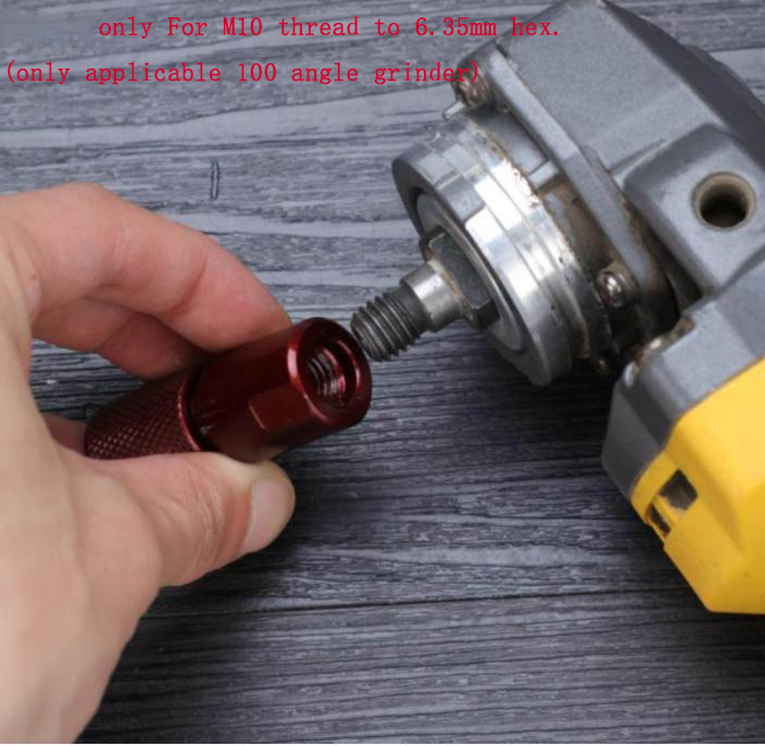 Angle Grinder Adapter For M10  - مراجعة Woodworking Or Woodworking وسعره