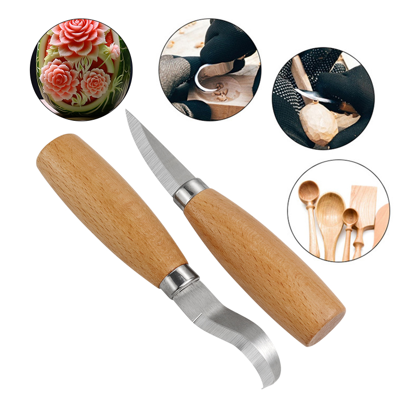Stainless Iron Carving Knife B - مراجعة Woodworking Ideas وسعره