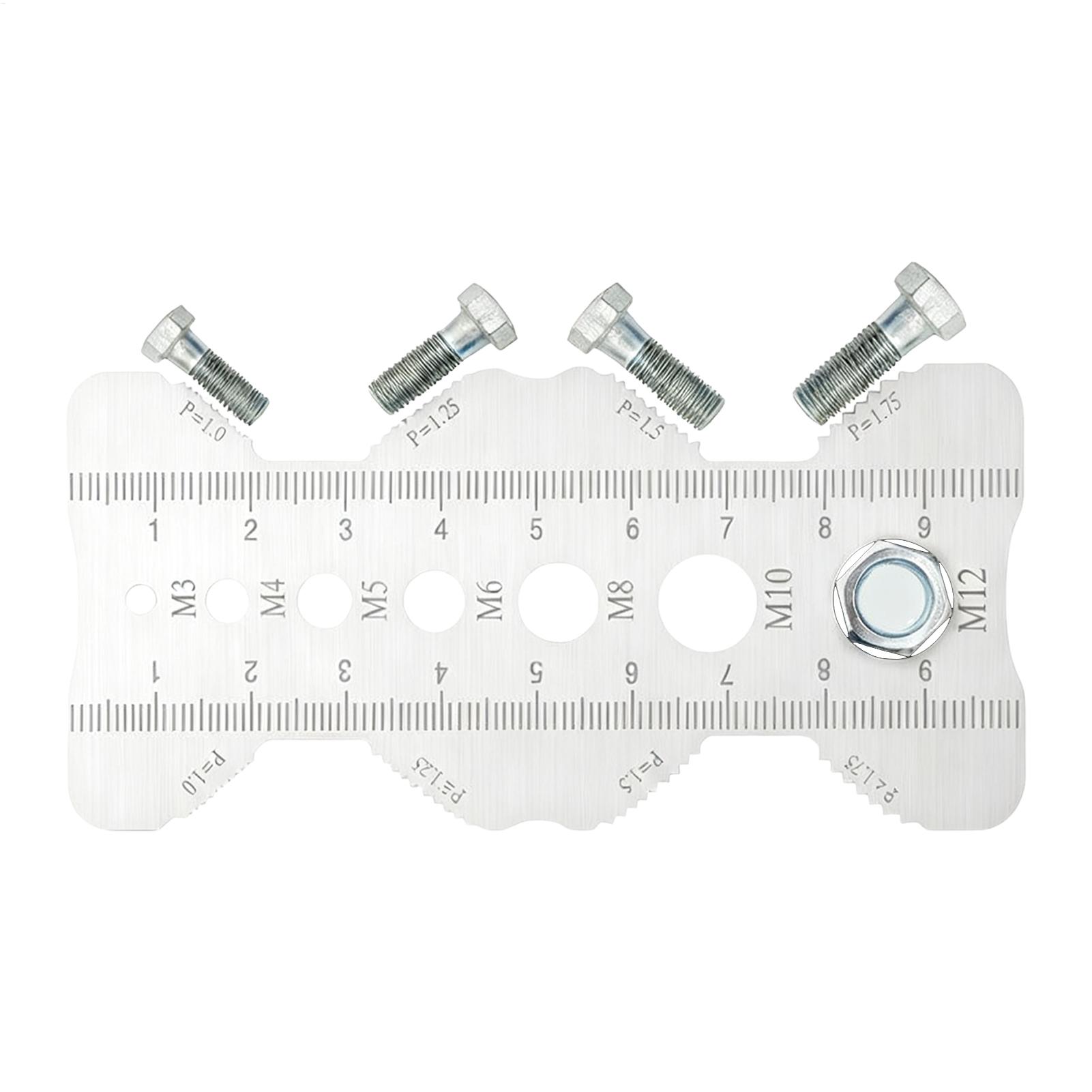 Screw Size Gauge Portable Pitc - مراجعة Woodworking For Engineers وسعره