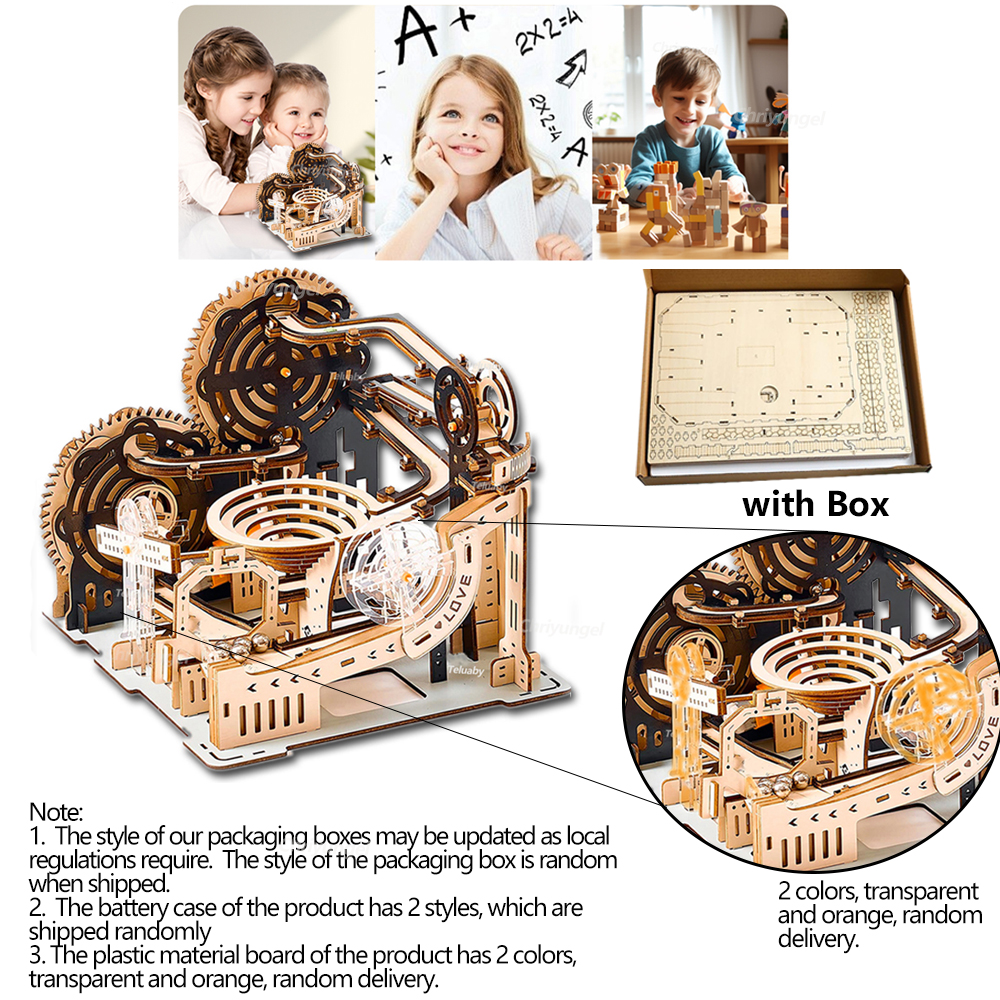 3D Wooden Puzzle Marble Run Se - مراجعة Woodworking Kits For Kids وسعره