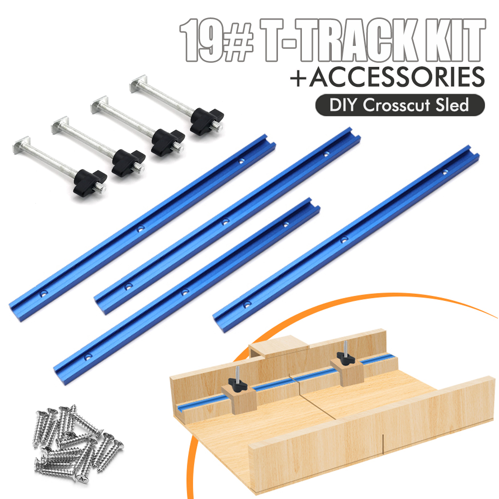 Woodworking 19# T-track Kit an - مراجعة Woodworking Finishing وسعره