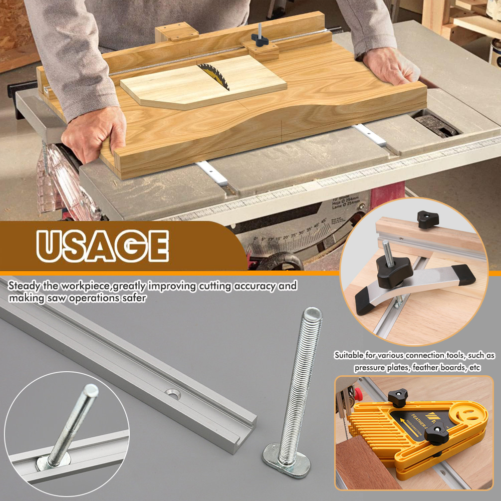 Woodworking 19# T-track Kit an - مراجعة Woodworking Finishing وسعره