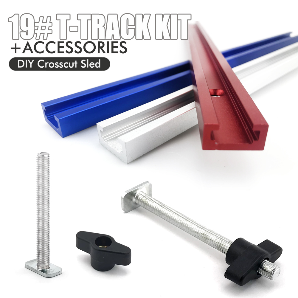 Woodworking 19# T-track Kit an - مراجعة Woodworking Finishing وسعره