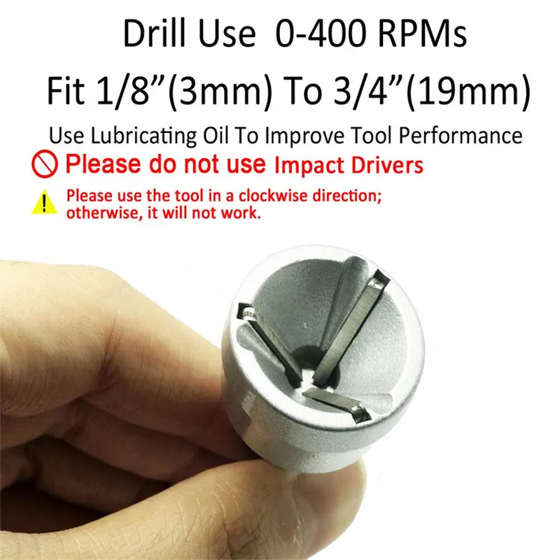 Deburring Tool Removable Repla - مراجعة Woodworking Finishing وسعره