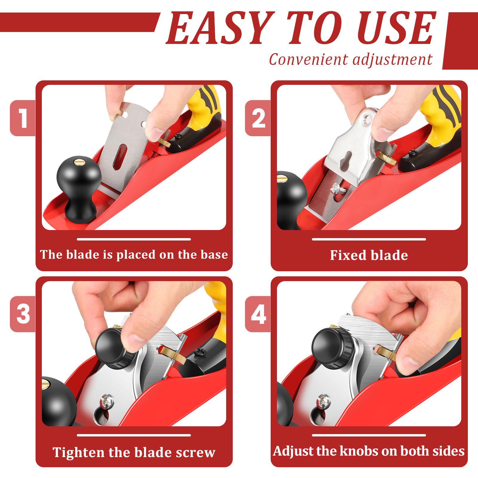 Wood Hand Planer Set Hand Tool - مراجعة Woodworking Shop وسعره