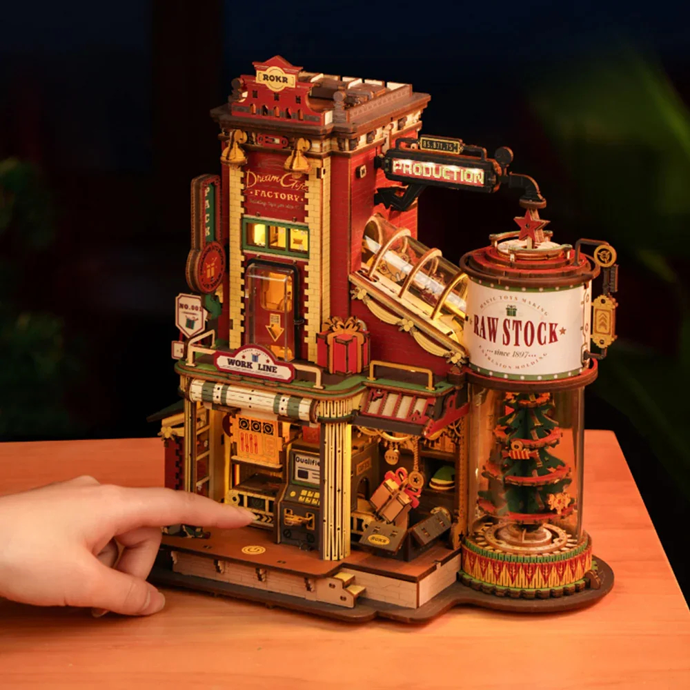 Dream Gift Factory 3D Wooden P - مراجعة Woodworking Kits For Kids وسعره