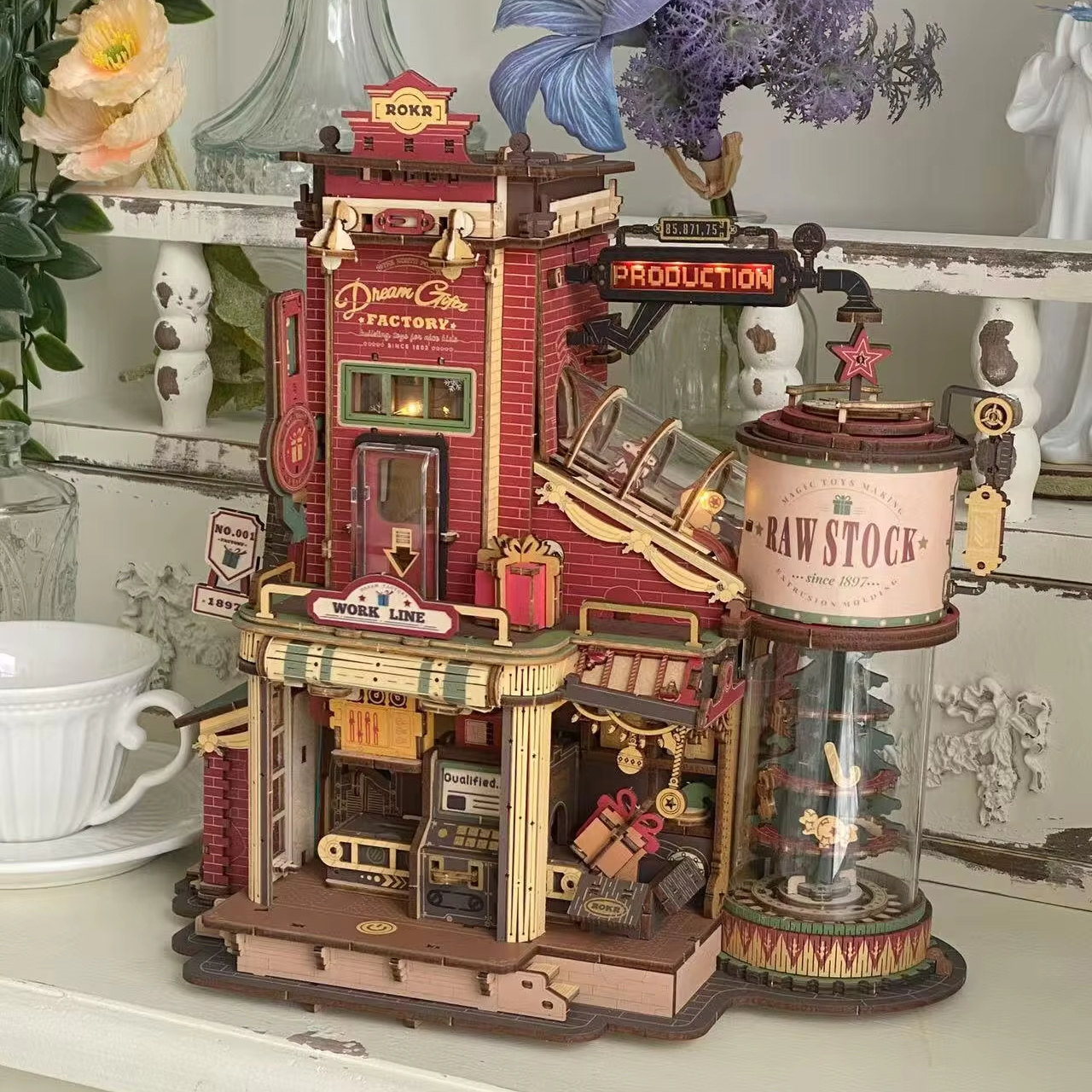 Dream Gift Factory 3D Wooden P - مراجعة Woodworking Kits For Kids وسعره