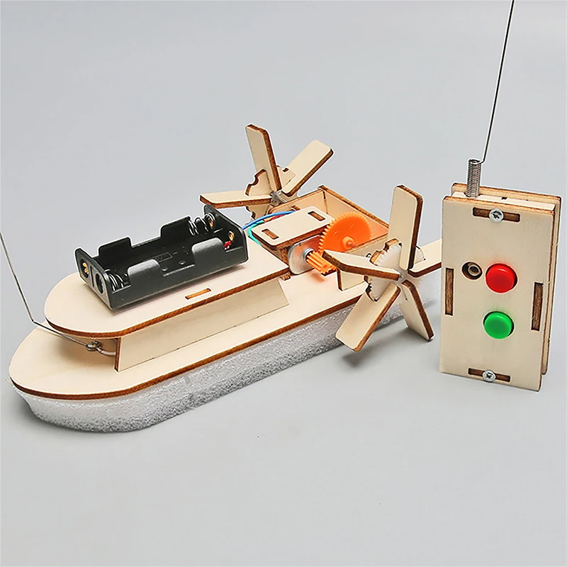 DIY Boat Model Science Toys Ki - مراجعة Woodworking Kits For Kids وسعره