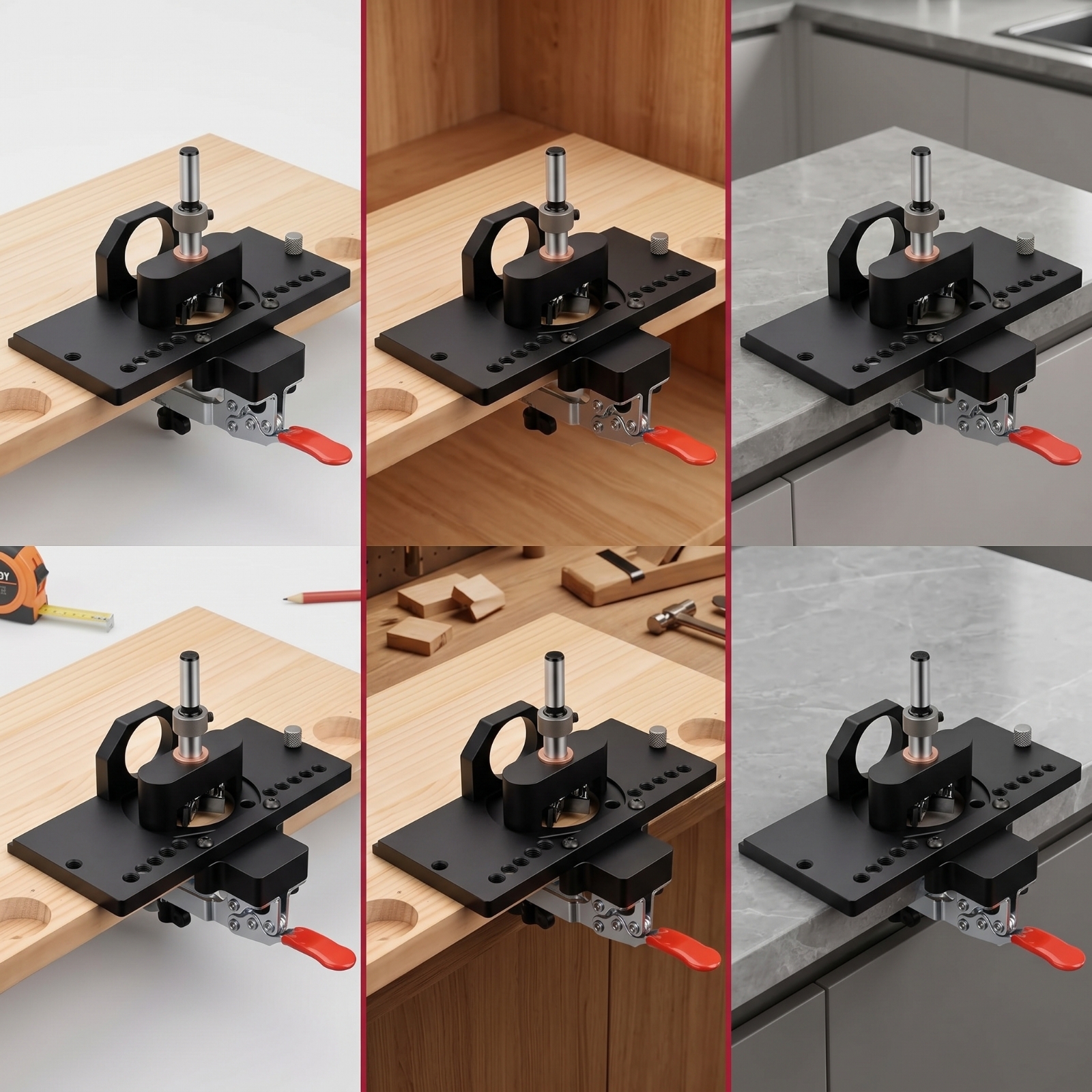 35mm Hinge Jig High-Precision  - مراجعة Woodworking Jig وسعره