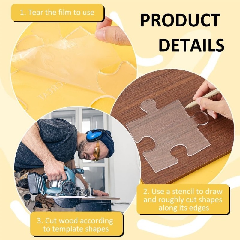 Acrylic Puzzle Woodworking Tem - مراجعة Woodworking Project Plans وسعره