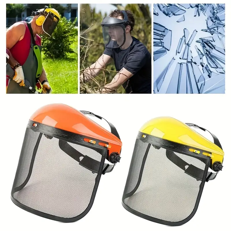 Full Face Shield Visor, Adjust - مراجعة Woodworking Face Shield وسعره