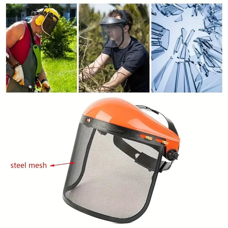Full Face Shield Visor, Adjust - مراجعة Woodworking Face Shield وسعره
