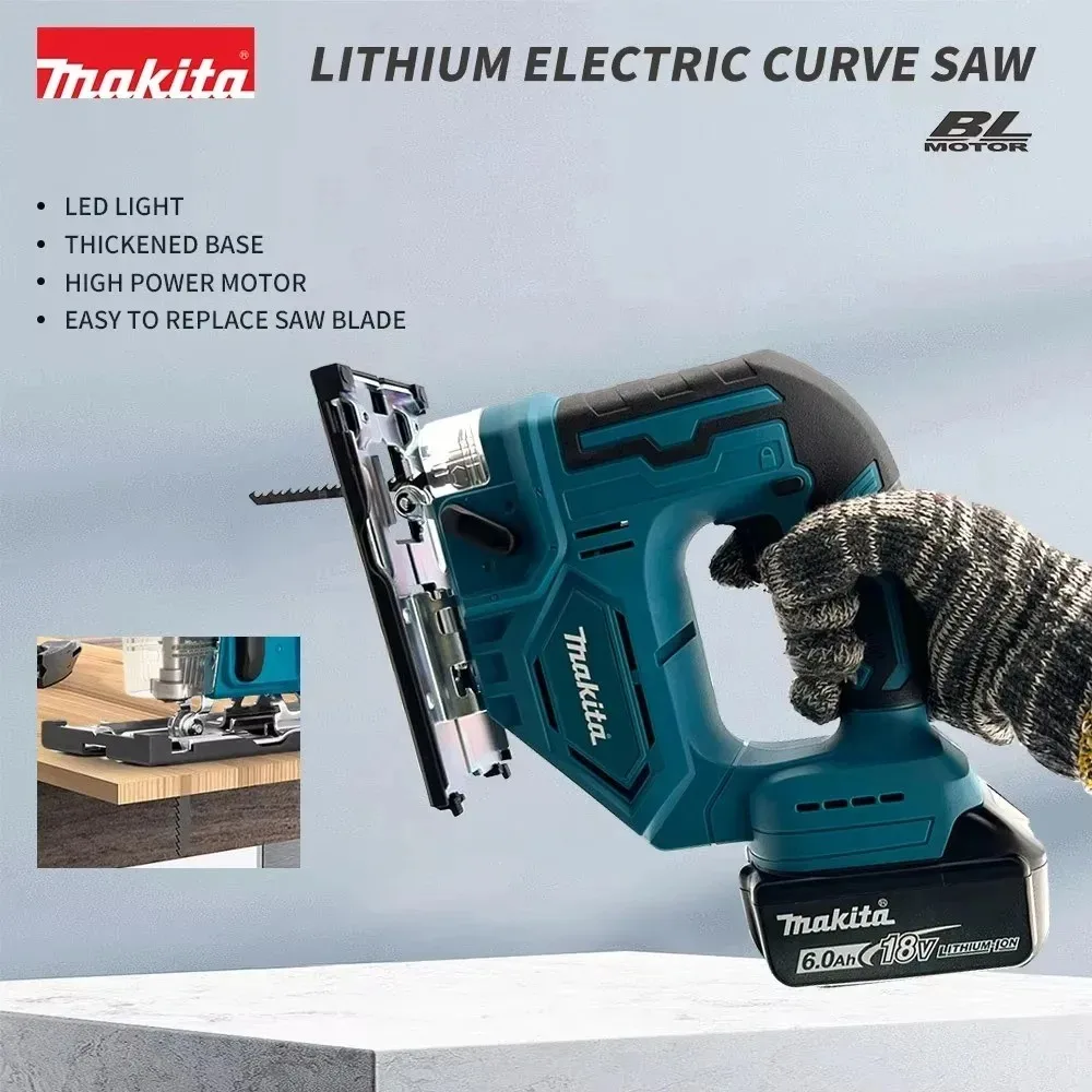 Makita brushless DJV182 electr - مراجعة Woodworking Rasp وسعره