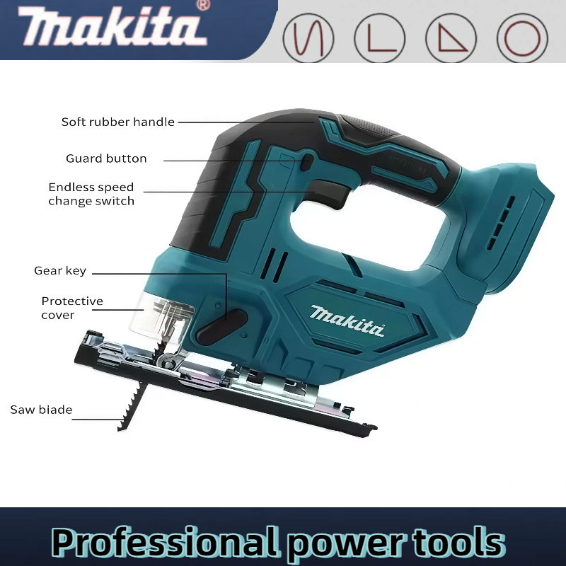 Makita brushless DJV182 electr - مراجعة Woodworking Rasp وسعره