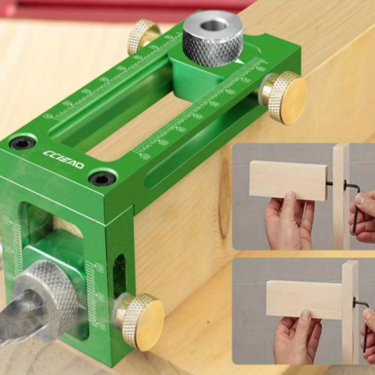 Screw Jig 2-in-1 Adjustable Wo - مراجعة Woodworking Jig وسعره