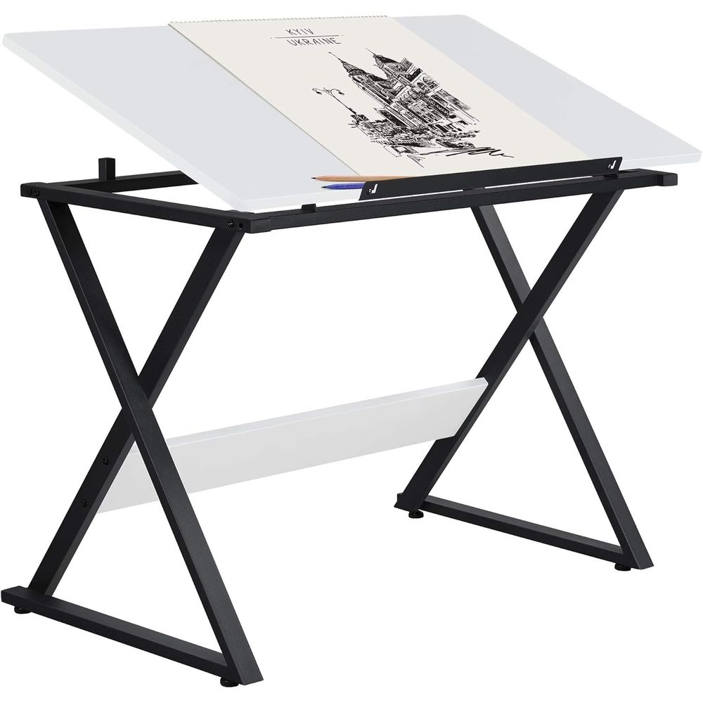 Drating Table or Artists Art D - مراجعة Woodworking Or Woodworking وسعره