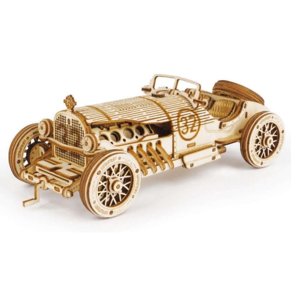 Robotime Classic Car 3D Wooden - مراجعة Woodworking Kits For Kids وسعره