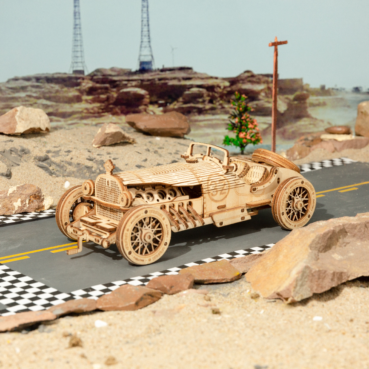 Robotime Classic Car 3D Wooden - مراجعة Woodworking Kits For Kids وسعره
