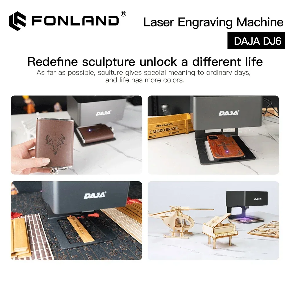 DAJA Laser Engraver CNC DIY DJ - مراجعة Woodworking Logos وسعره
