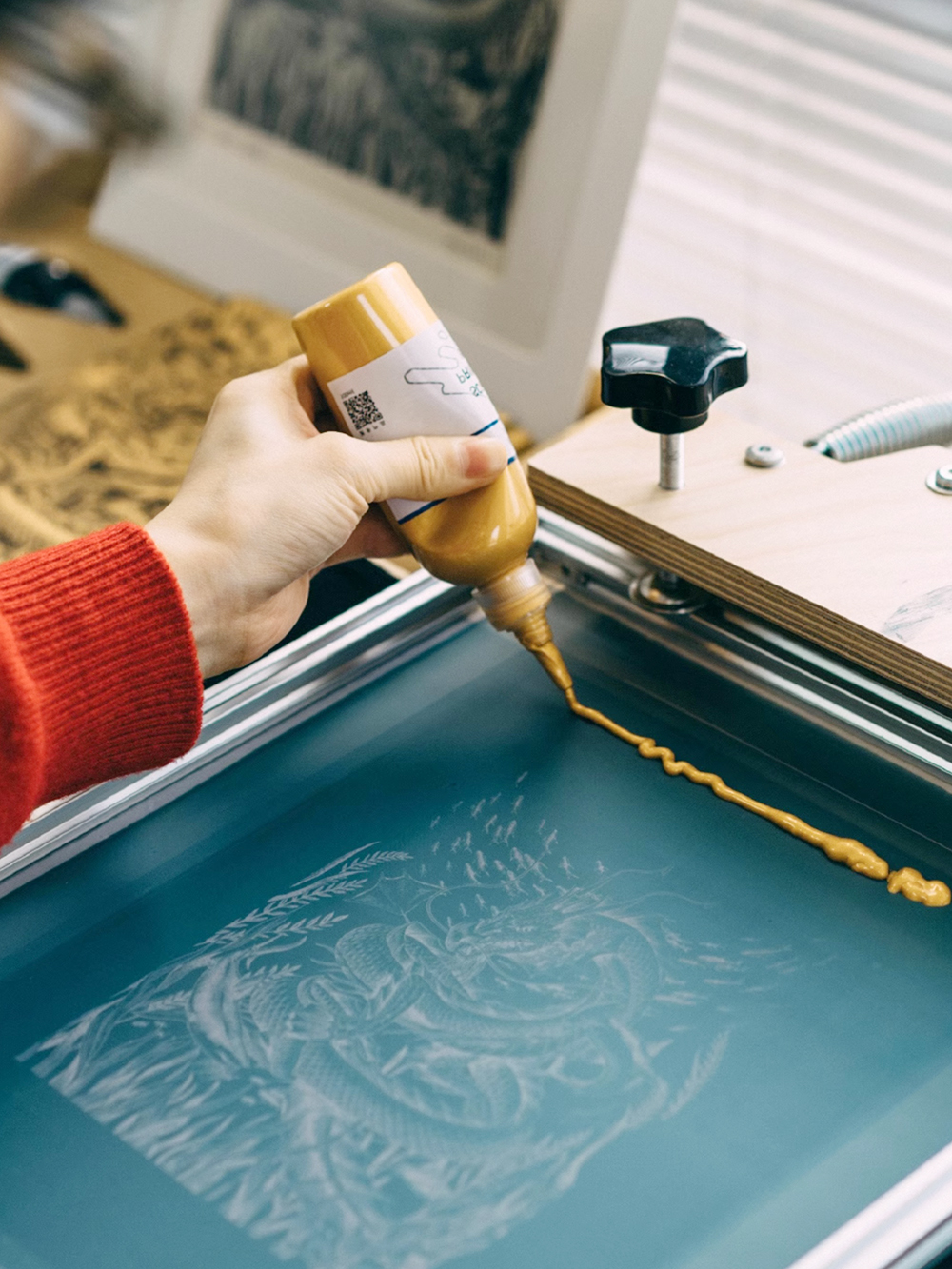 DIY Stencils Custom Screen Pri - مراجعة Woodworking Logos وسعره