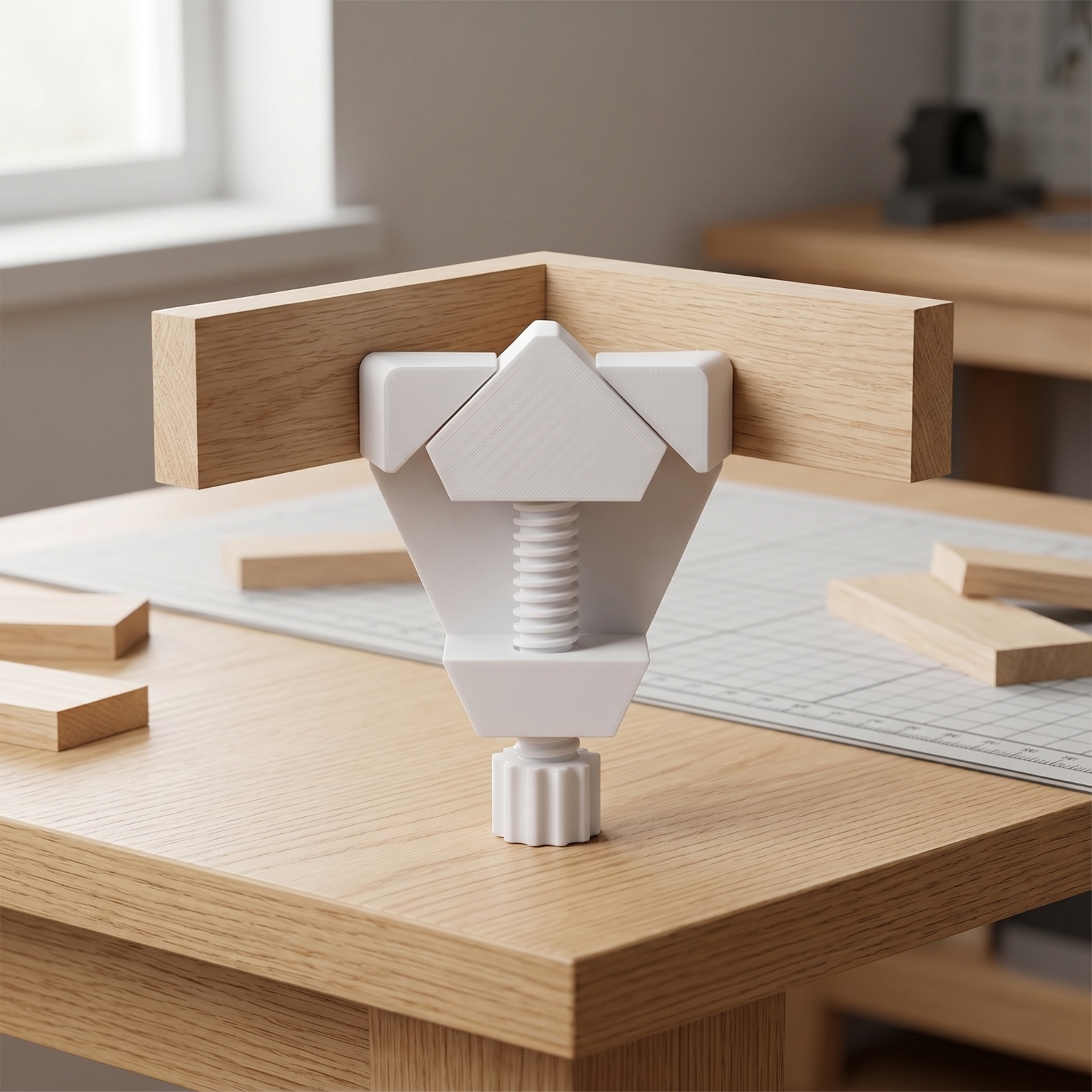 Corner Positioning Clamp Compa - مراجعة Woodworking Jig وسعره
