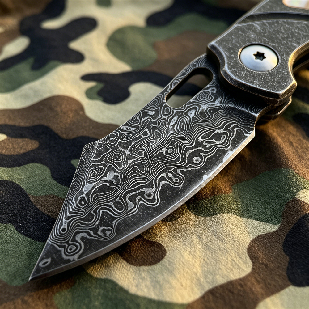 Artisan Damascus Steel Folding - مراجعة Woodworking Artisans وسعره