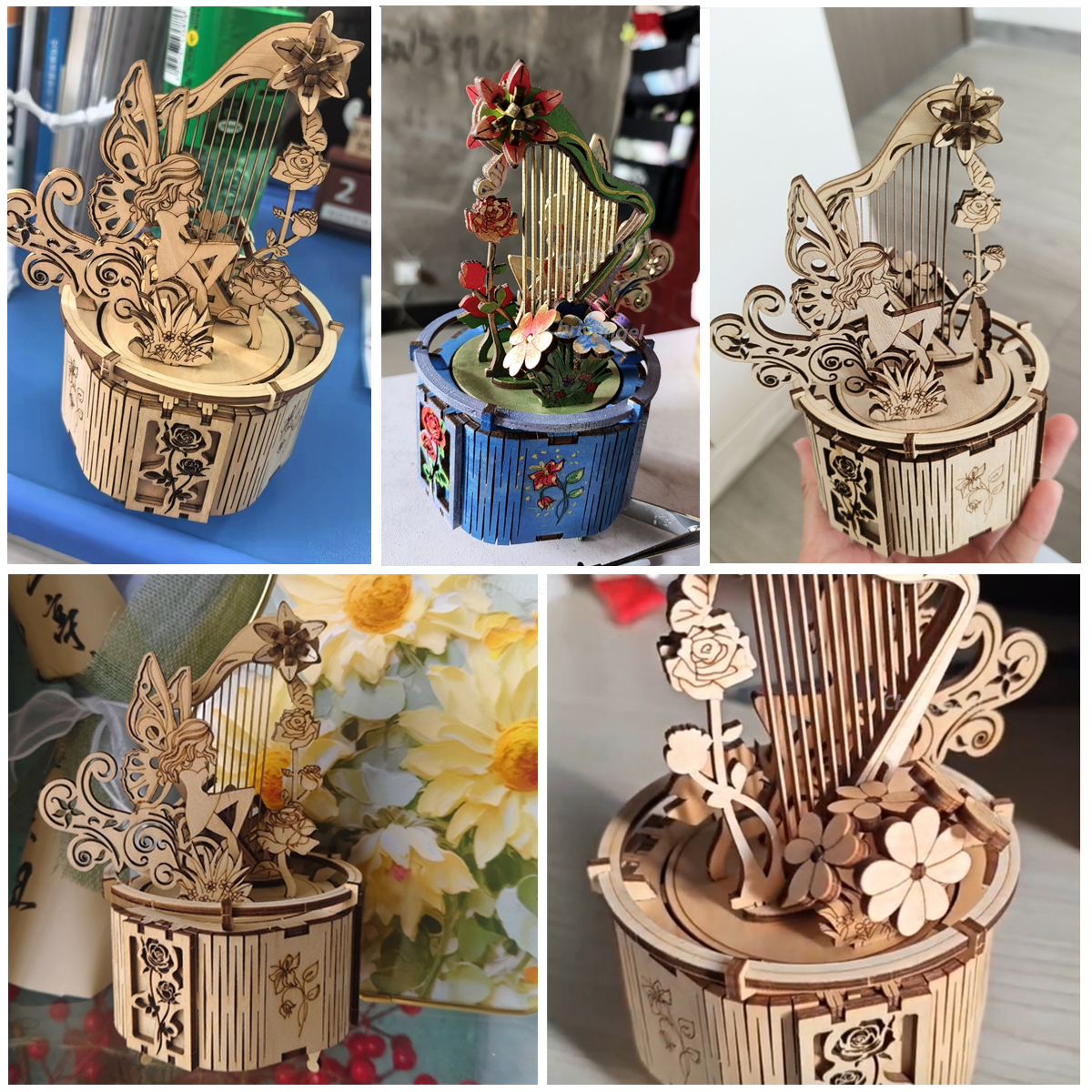 3D Wooden Puzzle Moon Star Mod - مراجعة Woodworking Kits For Kids وسعره