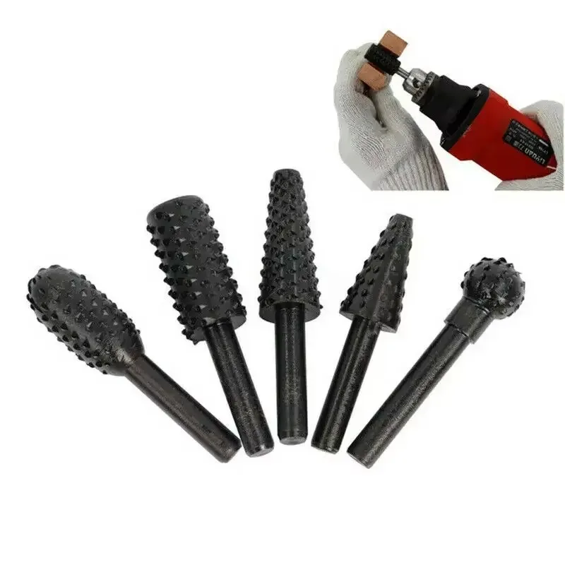 5pcs Rasp File Drill Bits Rasp - مراجعة Woodworking Files And Rasps وسعره