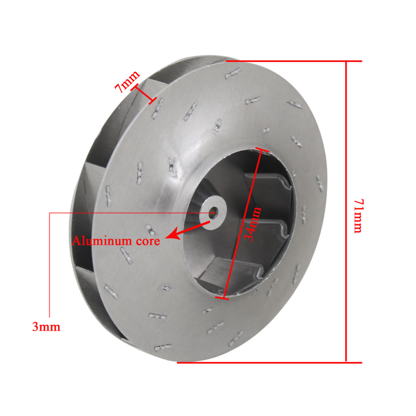 Cleaner Fan Impeller Motors Al - مراجعة Woodworking Vacuum System وسعره