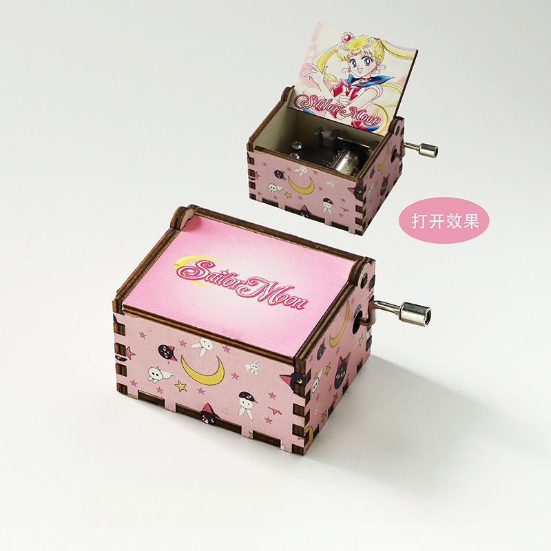 Sailor Mooned Theme Music Box  - مراجعة Woodworking Ideas وسعره