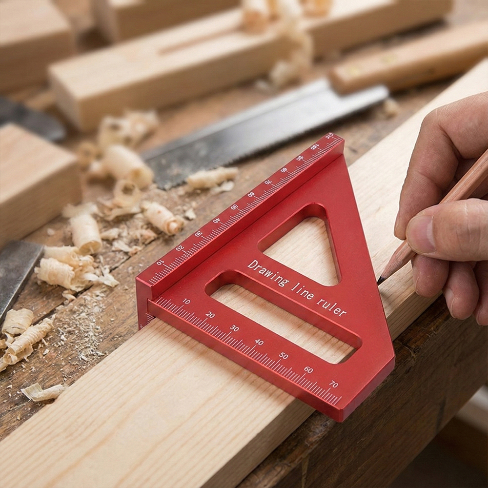 Woodworking Square Protractor  - مراجعة Woodworking For Engineers وسعره