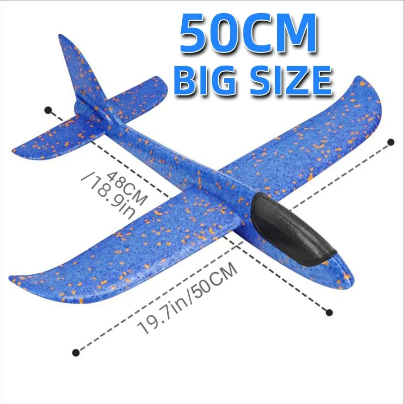 50CM Big Foam Plane Glider Han - مراجعة Router Plane Hand وسعره
