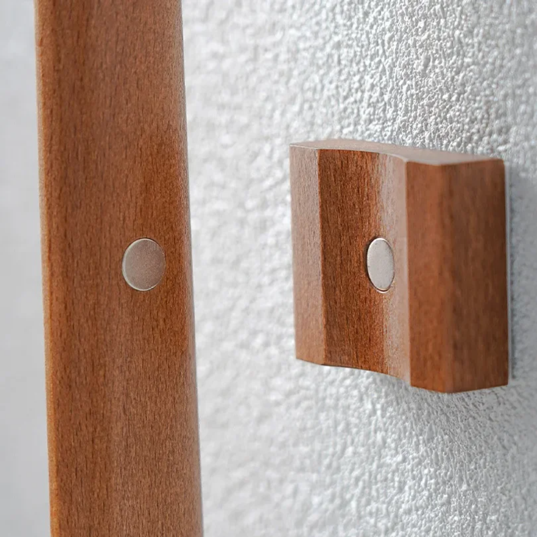 55CM wooden long handle Magnet - مراجعة Woodworking Logos وسعره