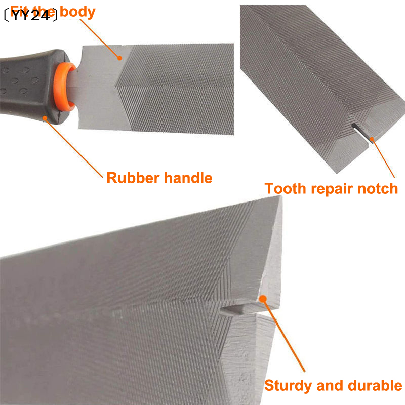 〔YY24〕6/8 Inch Triangle Metal  - مراجعة Woodworking Files And Rasps وسعره