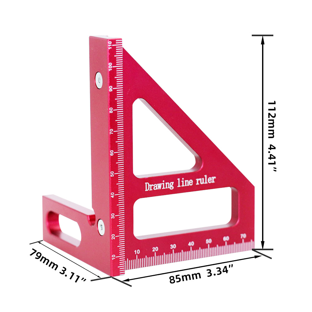 Aluminum Alloy Woodworking Rul - مراجعة Woodworking For Engineers وسعره