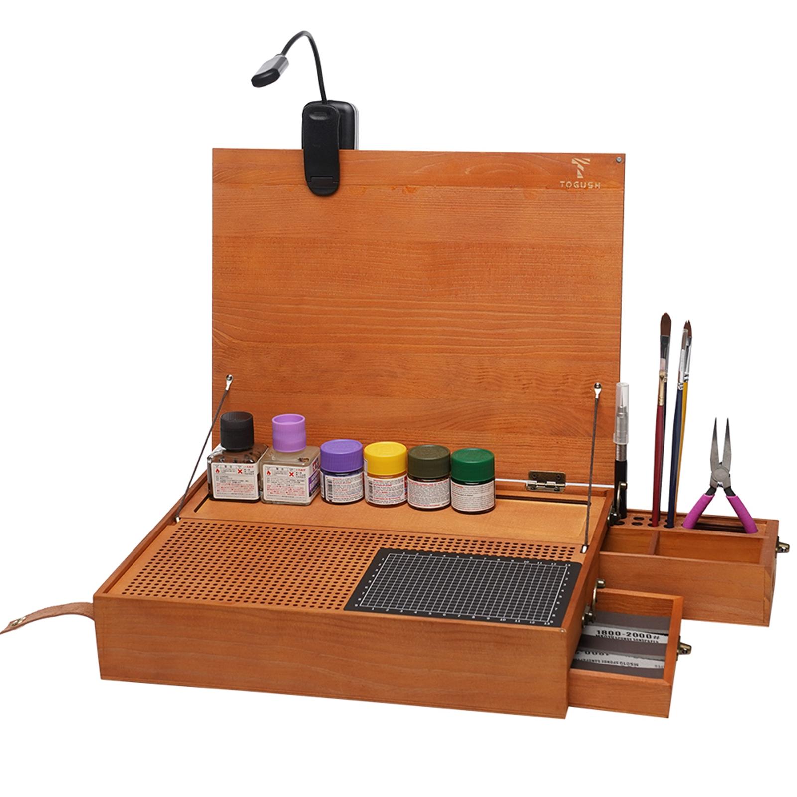 Hobby Work Table for Model Bui - مراجعة Woodworking Shop وسعره