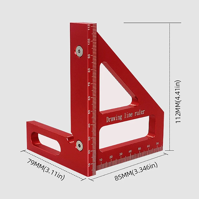 Woodworking Square Protractor  - مراجعة Woodworking For Engineers وسعره