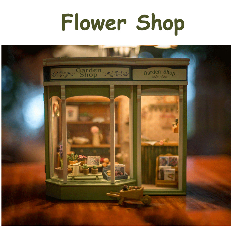 DIY Wooden Dollhouse Miniature - مراجعة Woodworking Kits For Kids وسعره