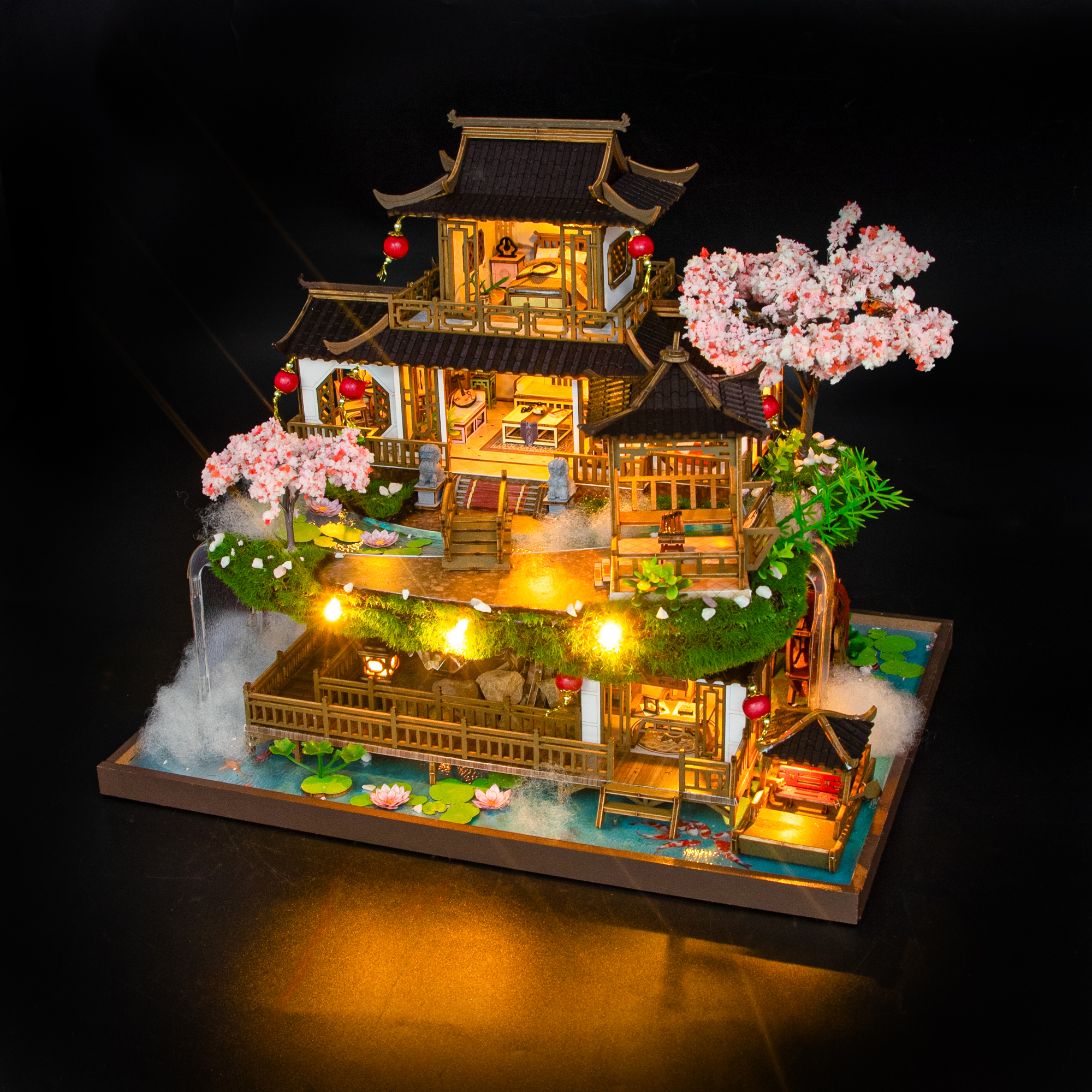DIY Wooden Miniature Building  - مراجعة Woodworking Kits For Kids وسعره