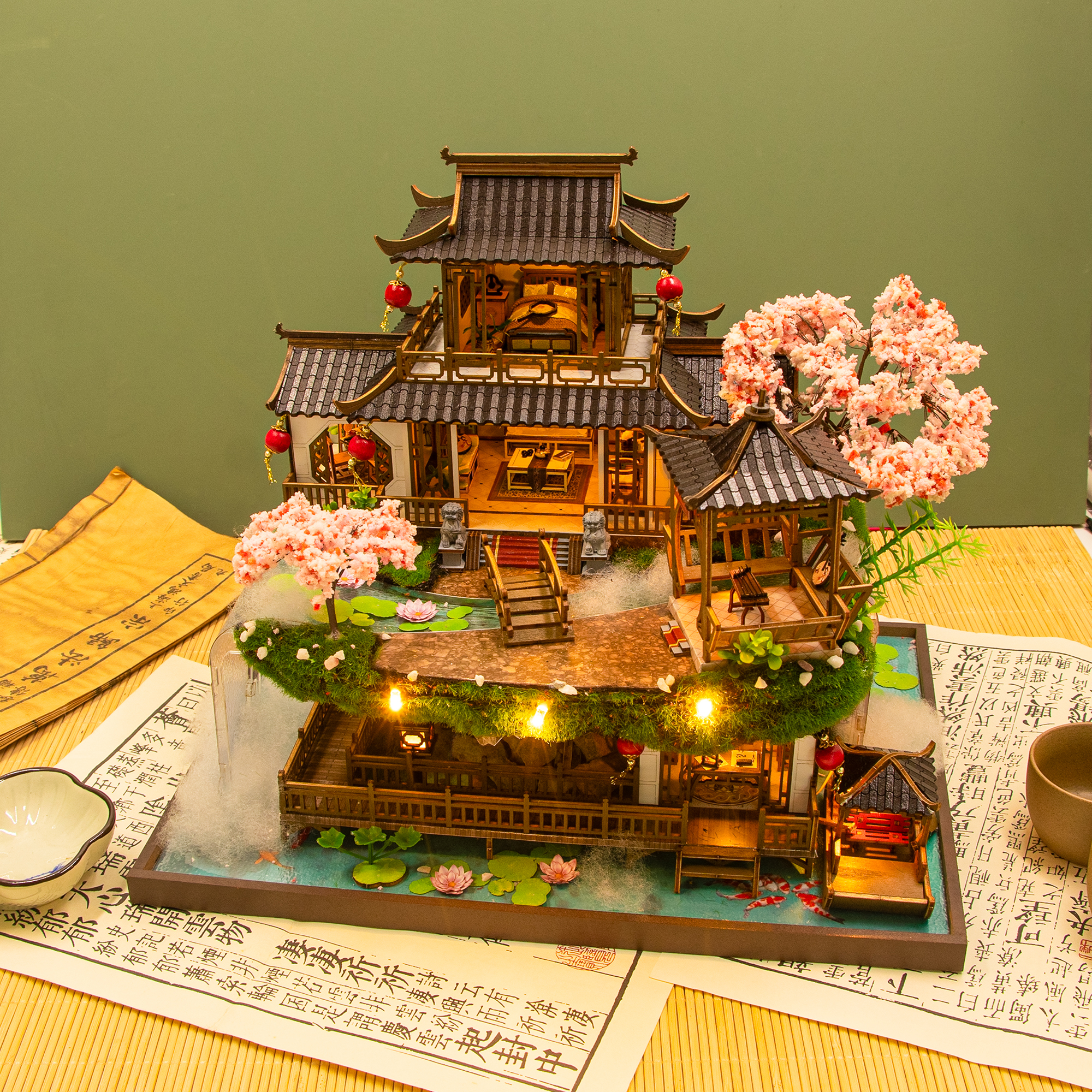 DIY Wooden Miniature Building  - مراجعة Woodworking Kits For Kids وسعره