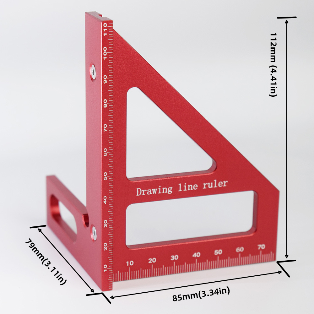 Aluminum Alloy Woodworking Rul - مراجعة Woodworking For Engineers وسعره