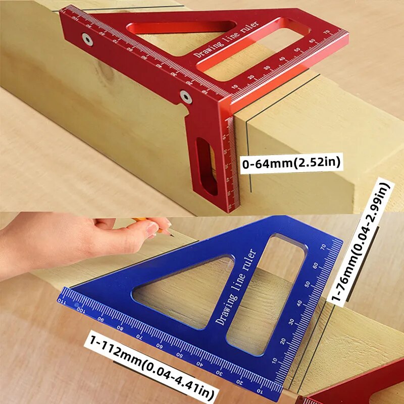 Aluminum Alloy Woodworking Rul - مراجعة Woodworking For Engineers وسعره