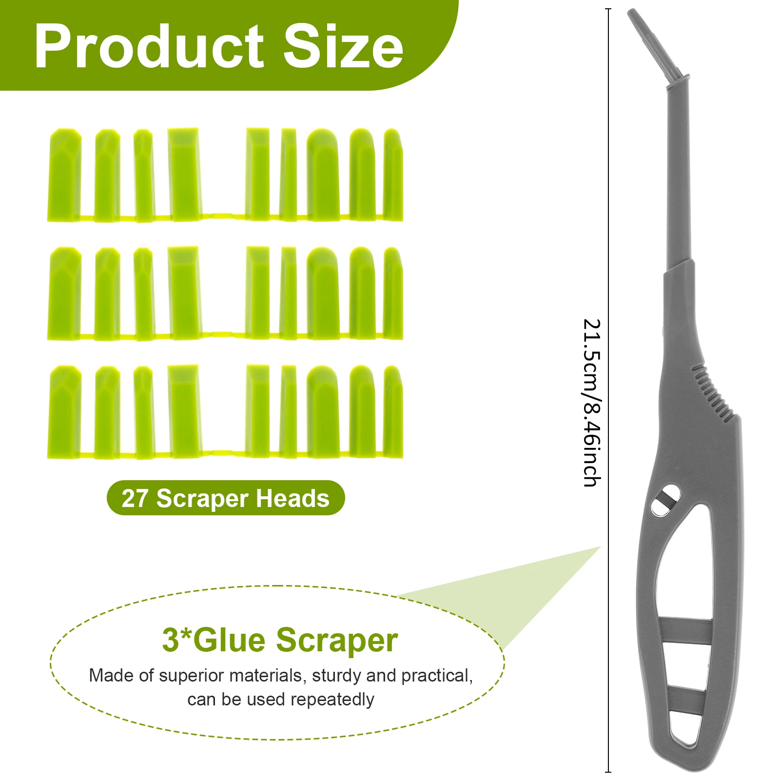 3PCS Caulking Tool with 27 Scr - مراجعة Woodworking Finishing وسعره
