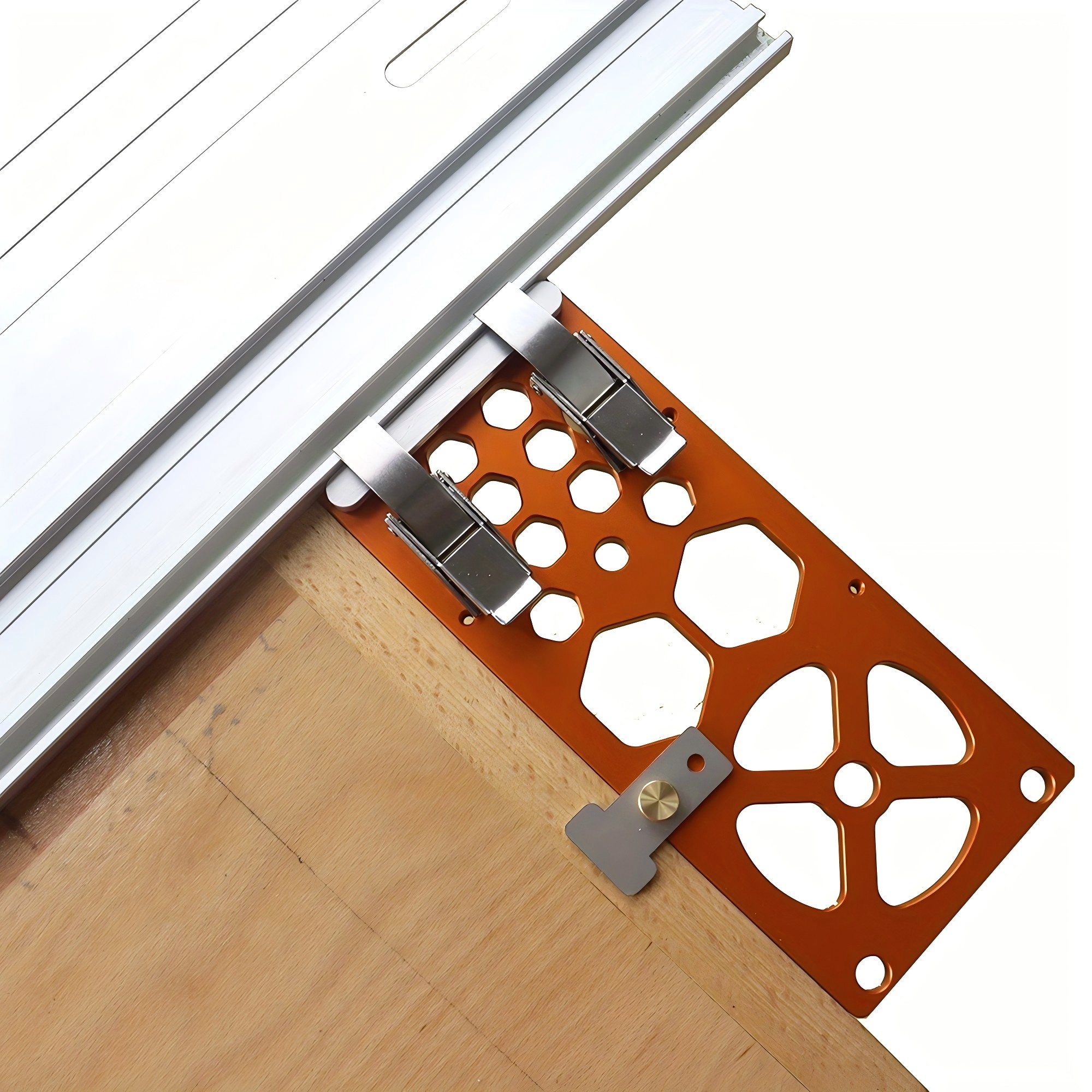 Aluminum Alloy Track Saw Squar - مراجعة Woodworking Rasp وسعره