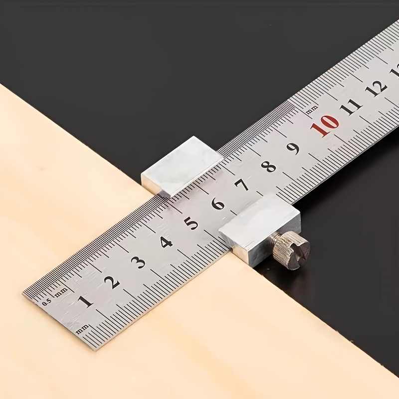 39mm Precision Ruler Aluminum  - مراجعة Woodworking For Engineers وسعره