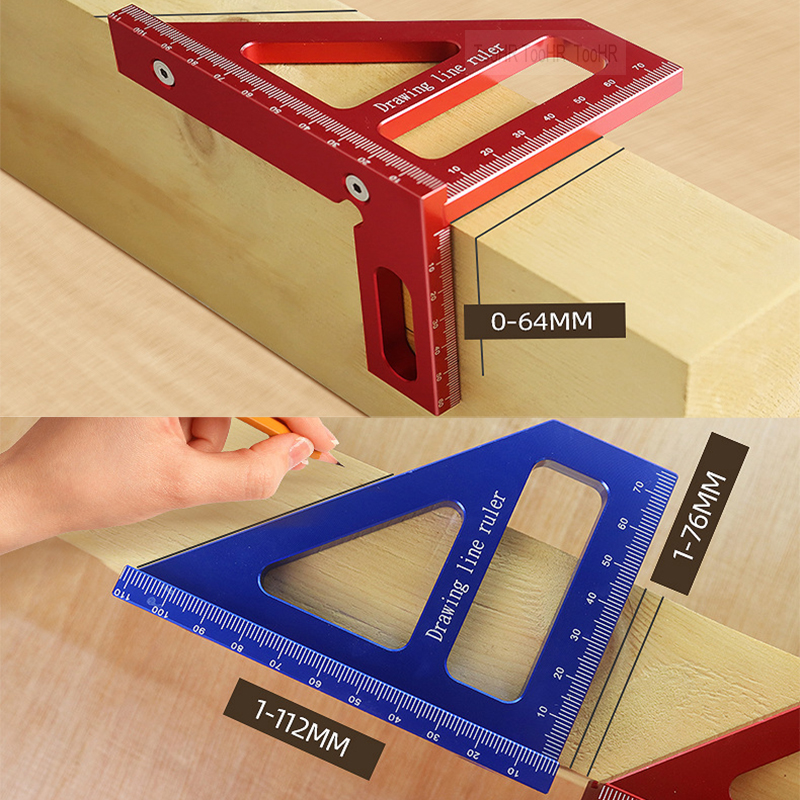 Woodworking Square Protractor  - مراجعة Woodworking For Engineers وسعره