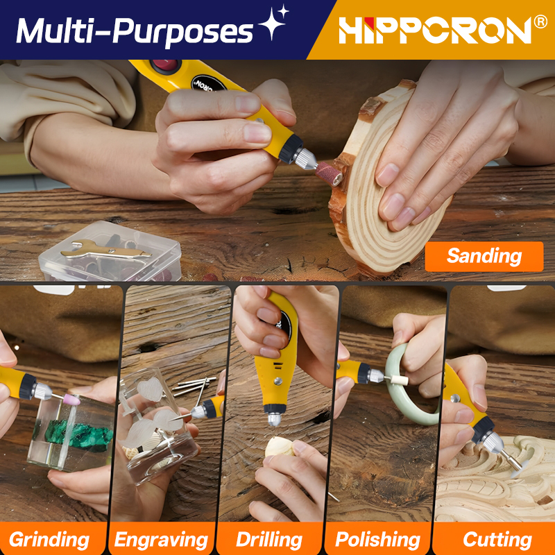 Hippcron Mini Handheld Electri - مراجعة Woodworking Ideas وسعره